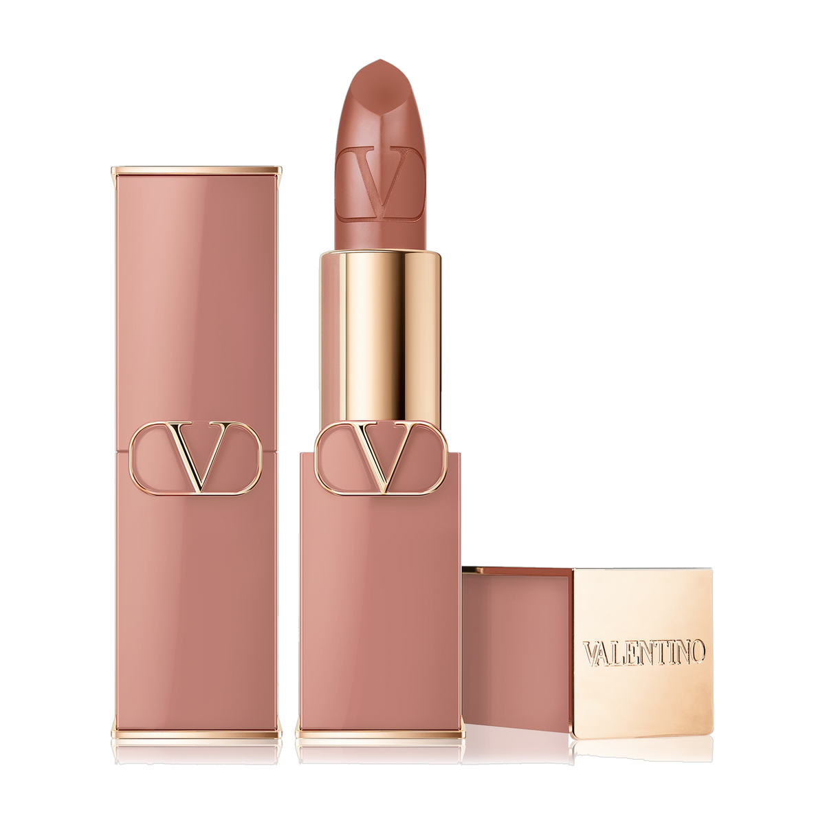 Valentino Rosso Valentino Satin Lipstick- Stand out in Nude